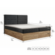 Continental double bed Zanzibar, 120x200, Klasyczny, Boucle, 1, Bonell Premium, Bez toppera
